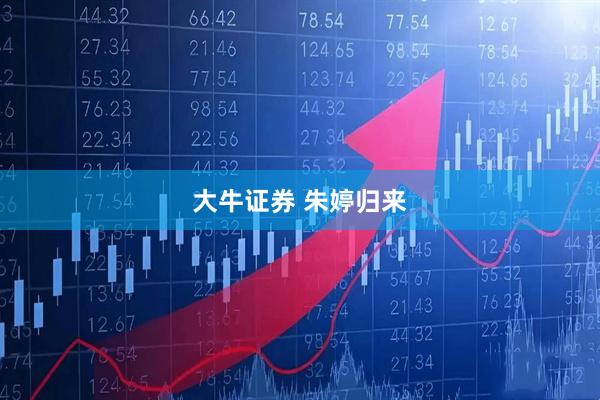 大牛证券 朱婷归来
